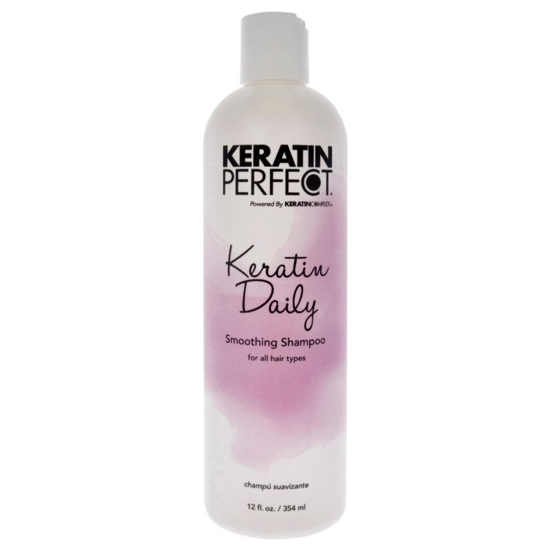 Keratin Perfect - Keratin Daily Shampoo for Unisex - 12 oz Shampoo - Shampoo - British D'sire