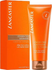 LANCASTER - Golden Tan Maximizer - After Sun Body Lotion - One Month Tan Prolonging, Soothing, Cooling, 24hr Hydration - For Sensitive Skin - 125ml - Lotion & Moisturizer - British D'sire