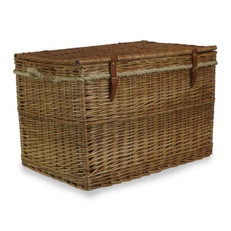 Large Light Steamed Storage Hamper - Storage Baskets - British D'sire