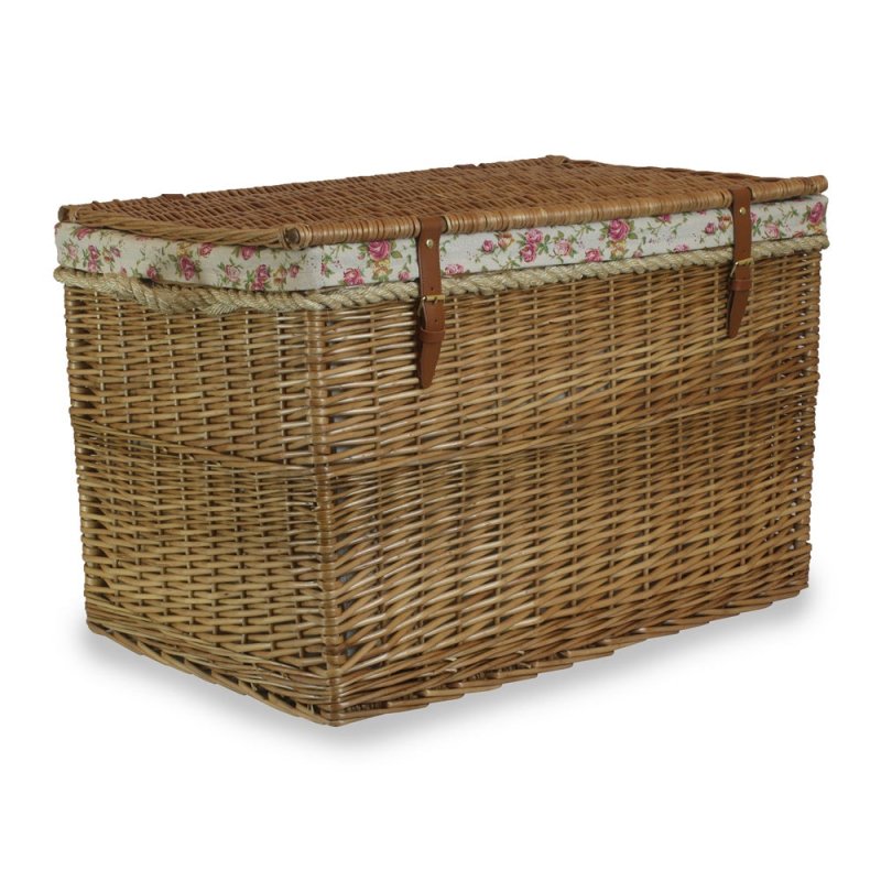 Large Light Steamed Storage Hamper - Storage Baskets - British D'sire