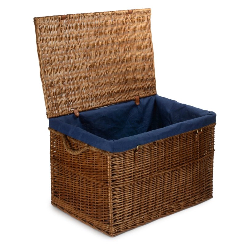 Large Light Steamed Storage Hamper - Storage Baskets - British D'sire