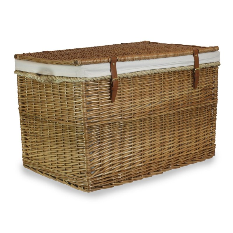 Large Light Steamed Storage Hamper - Storage Baskets - British D'sire