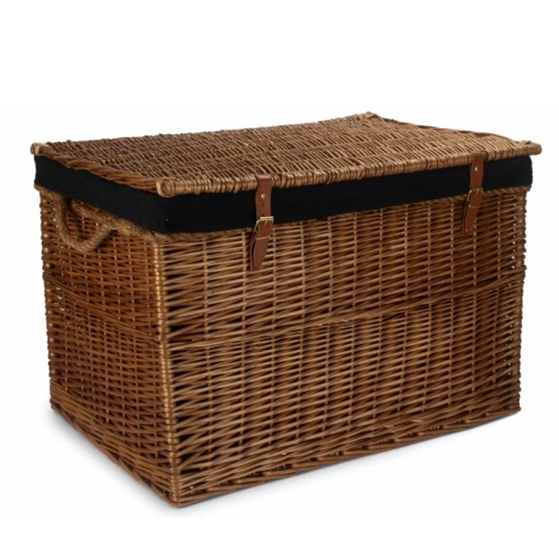 Large Light Steamed Storage Hamper - Storage Baskets - British D'sire