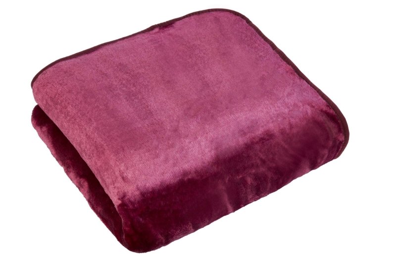 Large Luxury Mink Throw Ribbed and Plain Blanket Warm Fleece Double King - Throw - British D'sire