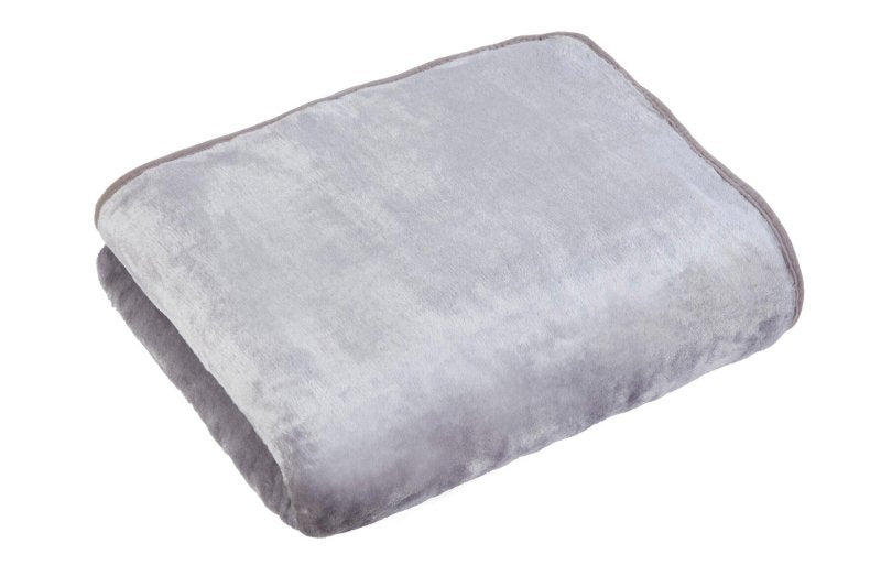 Large Luxury Mink Throw Ribbed and Plain Blanket Warm Fleece Double King - Throw - British D'sire