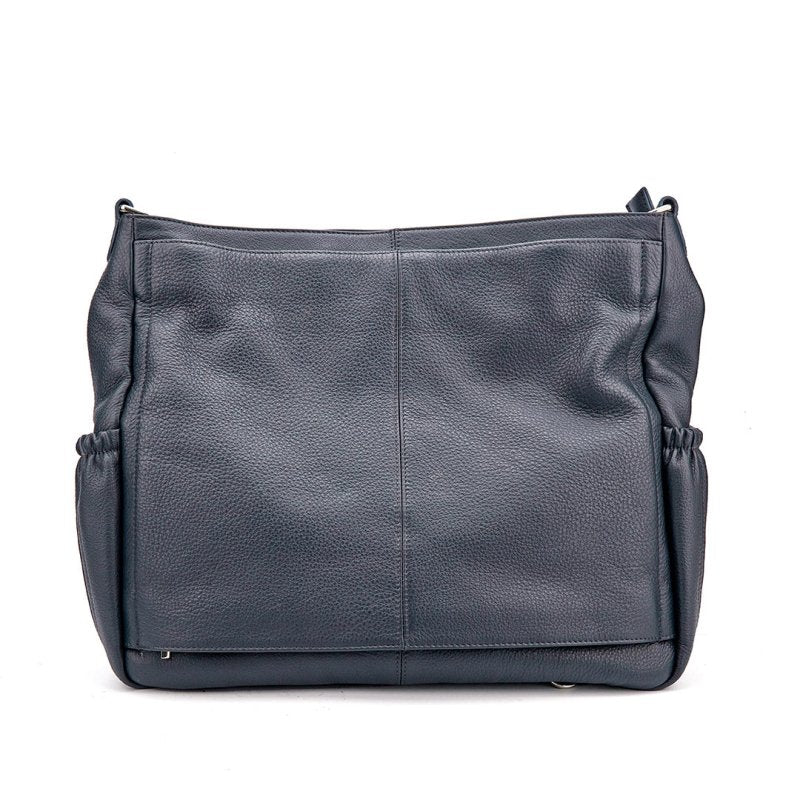 Lennox Demi Navy Leather Handbag - Pre - order Oct Delivery - Limited Edition - Backpack - British D'sire