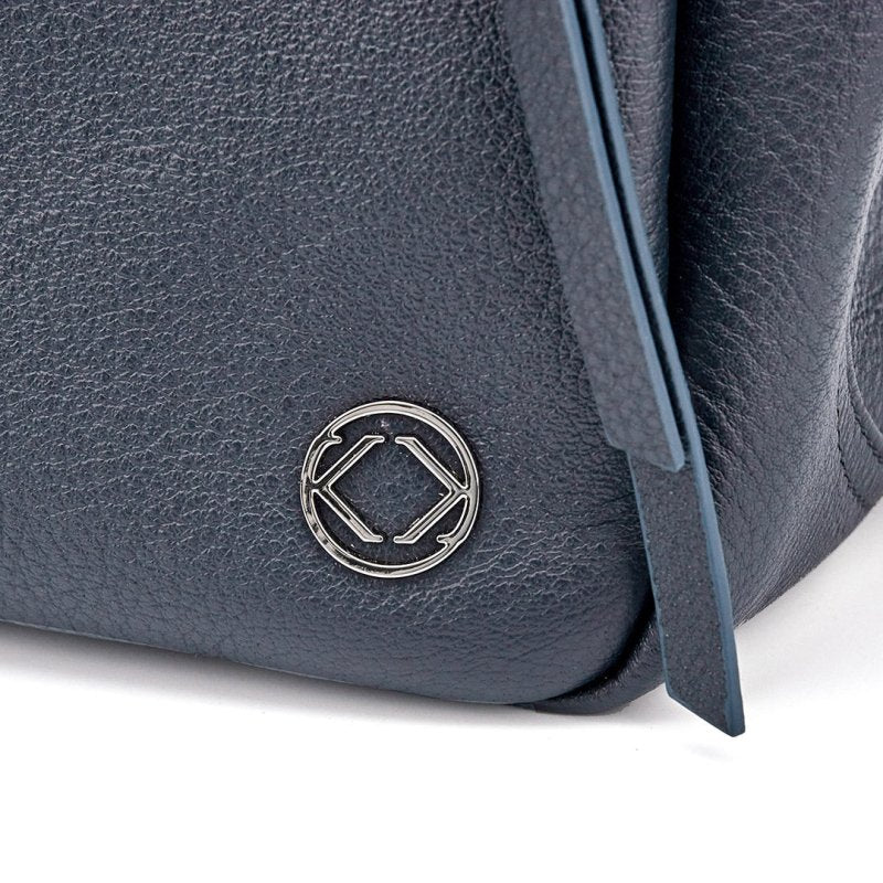 Lennox Demi Navy Leather Handbag - Pre - order Oct Delivery - Limited Edition - Backpack - British D'sire