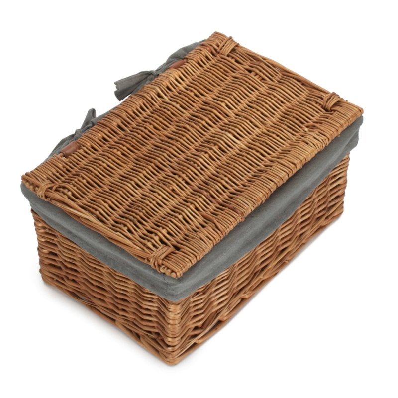 Light Steamed Cotton Lined Storage Basket - Storage Baskets - British D'sire