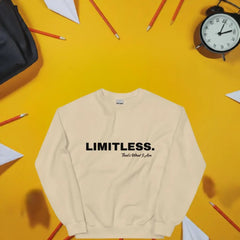 LIMITLESS Unisex Sweatshirt - Unisex Sweatshirt - British D'sire