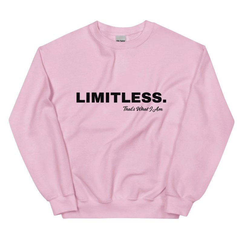 LIMITLESS Unisex Sweatshirt - Unisex Sweatshirt - British D'sire