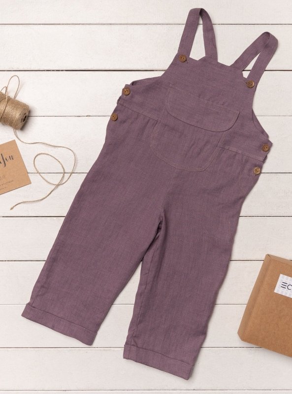 Linen Jumpsuit for Kids - Jumpsuit - British D'sire