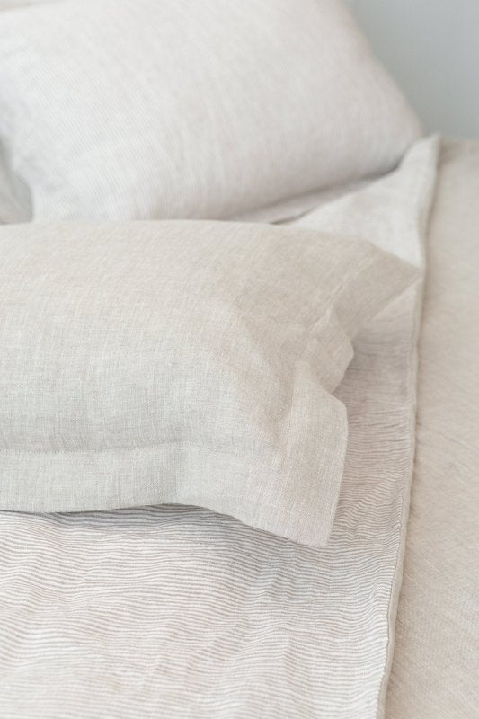 Linen Sham Pillowcase in Honey - Pillowcases shams - British D'sire