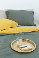 Linen Sham Pillowcase in Honey - Pillowcases shams - British D'sire