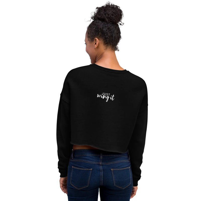 Live Bold Crop Sweatshirt - sweatshirt women - Crop Tee - British D'sire