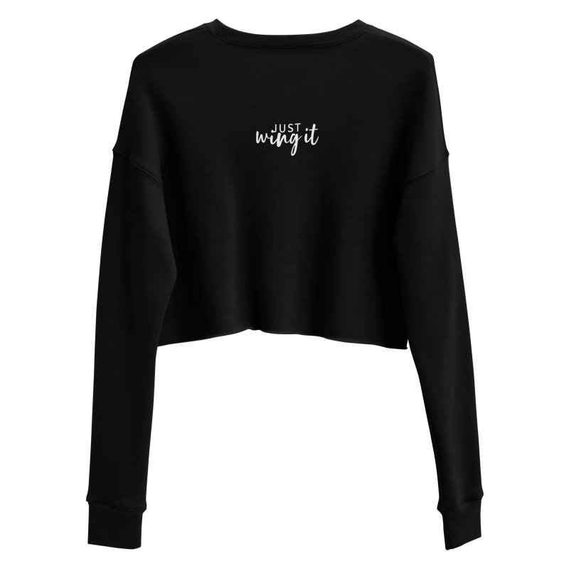 Live Bold Crop Sweatshirt - sweatshirt women - Crop Tee - British D'sire