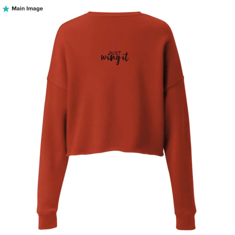 Live Bold Crop Sweatshirt - Crop Tee - British D'sire