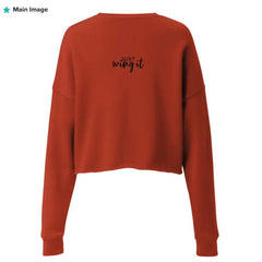 Live Bold Crop Sweatshirt - Crop Tee - British D'sire