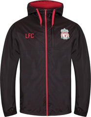 Liverpool FC Mens Jacket Shower Windbreaker Official Football Gift - Track Jackets - British D'sire