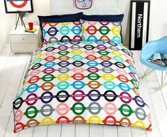 London Underground Kids Bedding Duvet Quilt Cover Set - Home, Furniture & DIY:Bedding:Bedding Sets & Duvet Covers - British D'sire