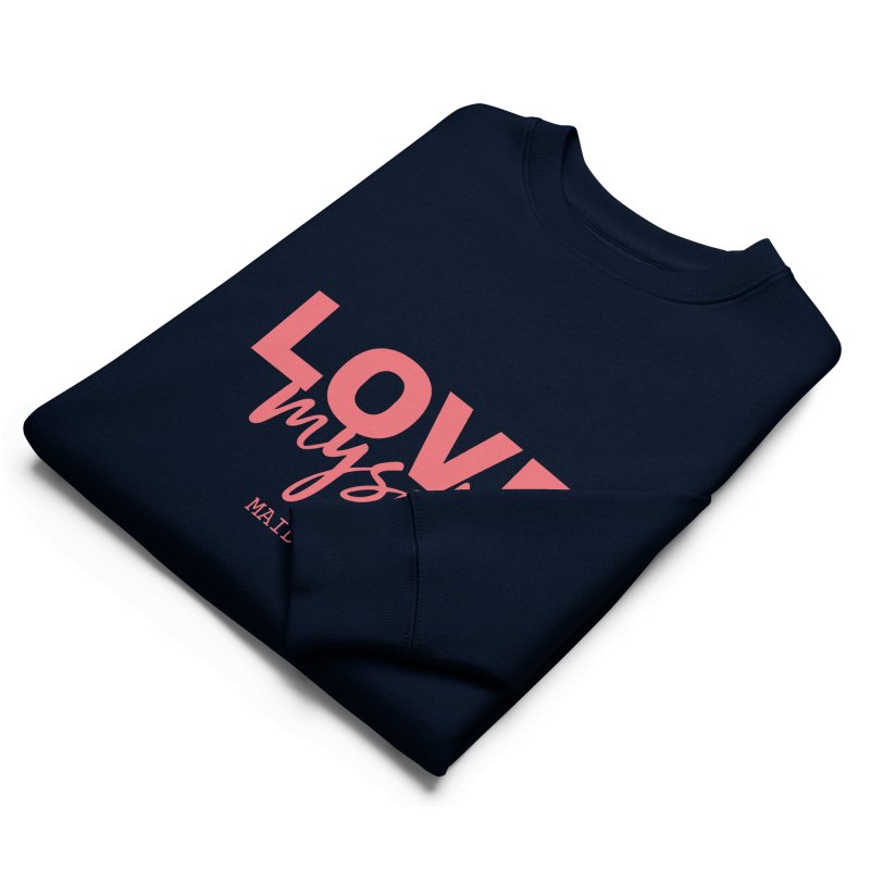 LOVE Myself Unisex eco sweatshirt - Unisex Premium Sweatshirt - British D'sire