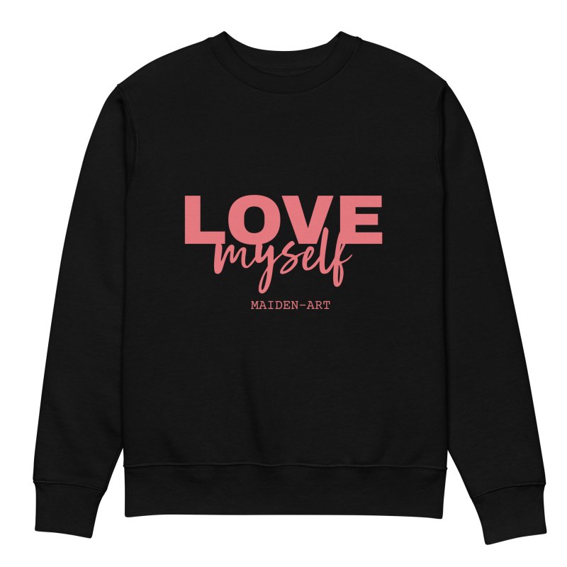 LOVE Myself Unisex eco sweatshirt - Unisex Premium Sweatshirt - British D'sire