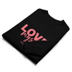 LOVE Myself Unisex eco sweatshirt - Unisex Premium Sweatshirt - British D'sire