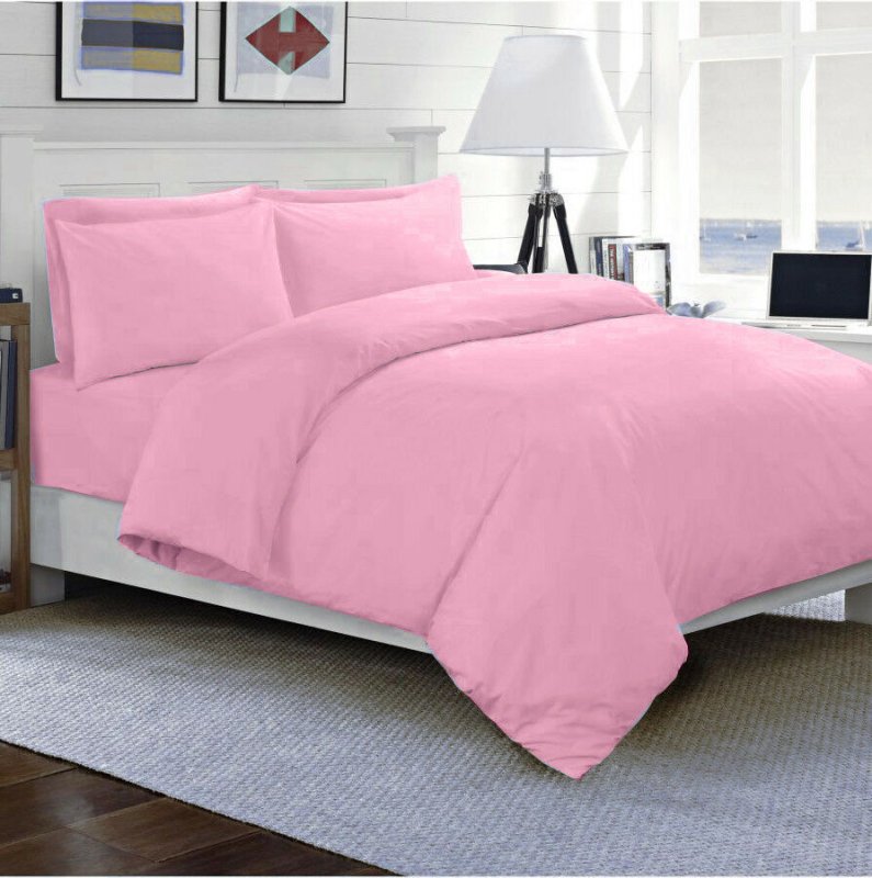 Luxury 100% Egyptian Cotton Bedding Duvet Cover Set 200 Thread Count All Sizes - Home, Furniture & DIY:Bedding:Bedding Sets & Duvet Covers - British D'sire