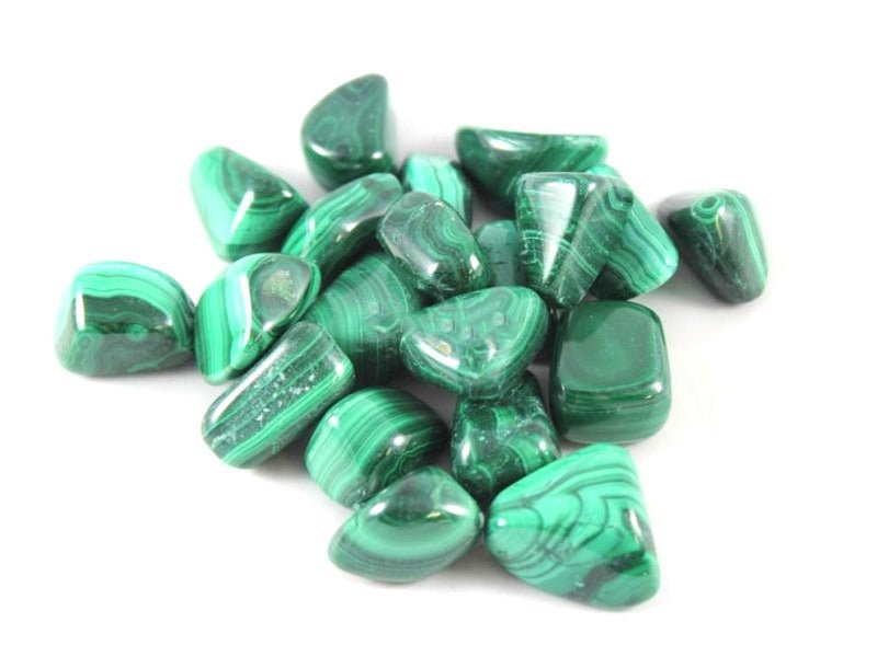 Malachite Medium Tumble Stone 2-3cm - British D'sire