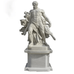 Marble Poseidon Statue Marble Male Statue Greek Marble Statue - Decor Sculpture - British D'sire