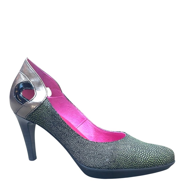 Maritus - green stingray high heel - Heel Shoe - British D'sire