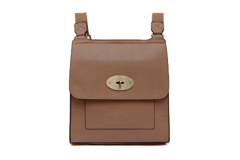 Mberry Style Cross Body Bag - Brown - British D'sire