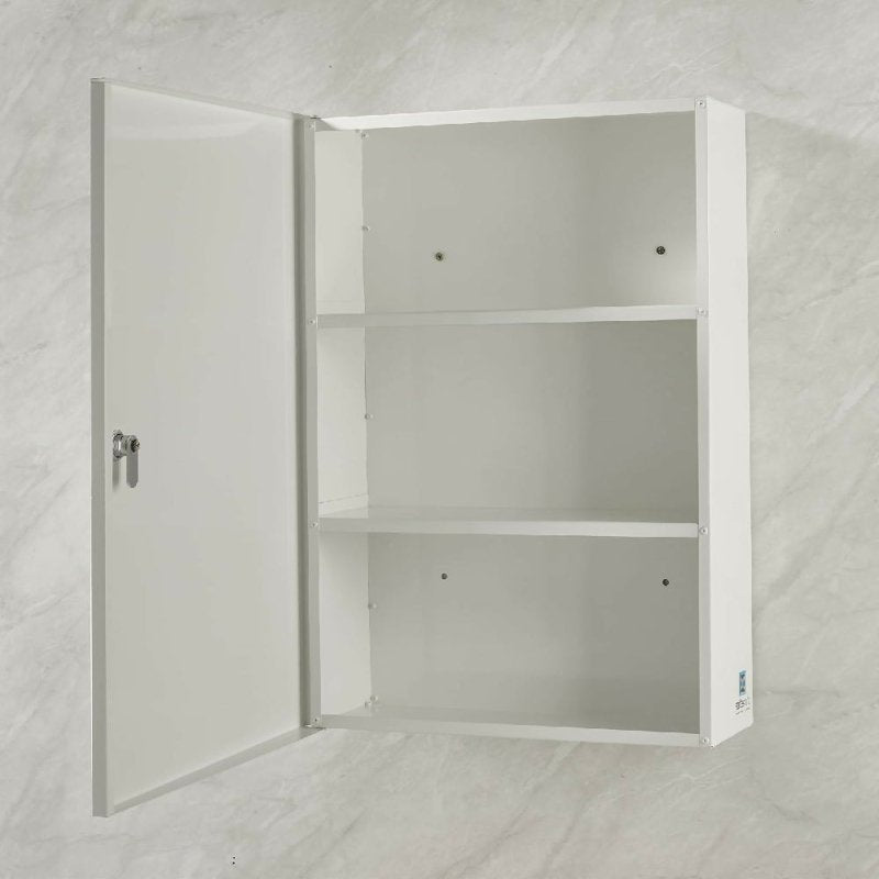 Medical 2 Medicine Storage Cabinet Wall Mounted Extra Large First Aid - Medical Cabinet - British D'sire