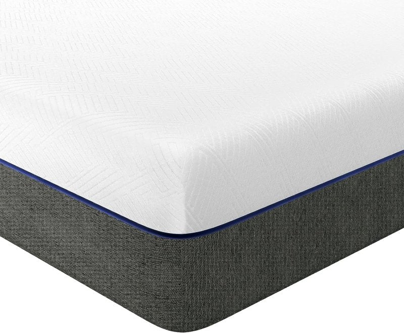 Memory Foam Mattress 8 Inch Mattress with Soft Fabric 2-Layer Skin-friendly Durable - British D'sire