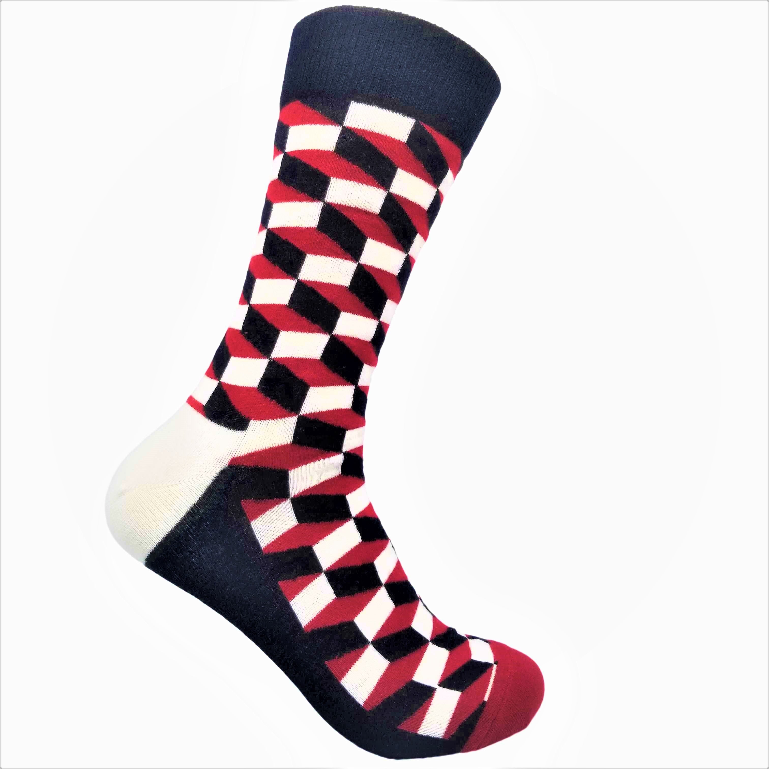 3-Pack Mixed Checked Socks