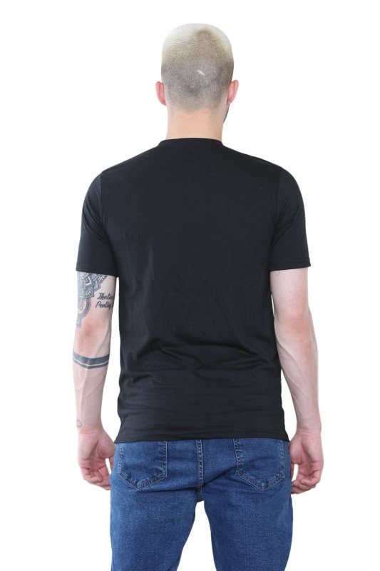 Men's Classic Black T-Shirt – Premium Cotton Crew Neck Tee for Everyday Wear - British D'sire