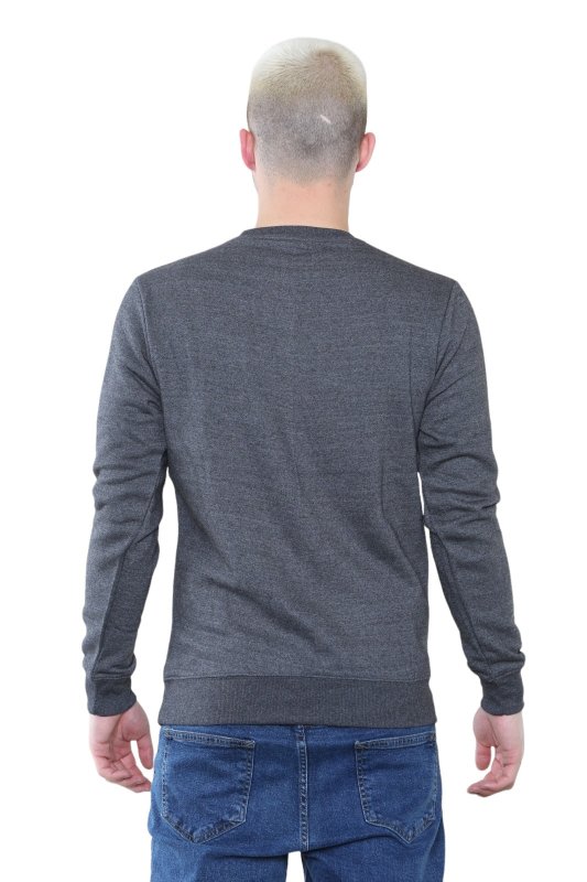 Men's Classic Grey Sweatshirt - Casual Comfort and Stylish Fit - British D'sire