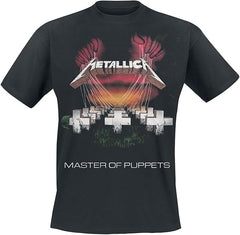 Metallica - Master of Puppets Tour Europe 86 T Shirt - Men's T-Shirts - British D'sire