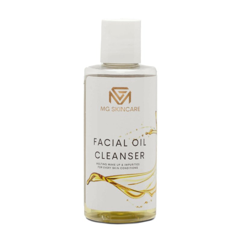 MG Skin Care - Deeply Hydrating Facial Oil Cleanser, Grape seed Oil Cleanser For Face to Remove Makeup & Treat Pigmentation, 100 ml - Face Care - British D'sire