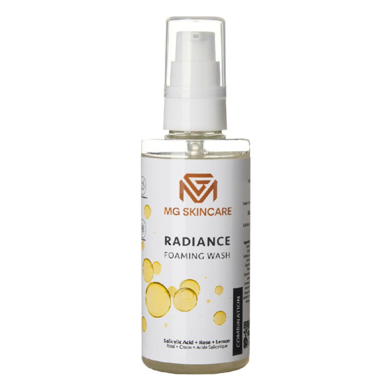 MG Skin Care - Radiance Foaming Face Wash FOR HEALTHY CLEAN SKIN - Creamy tea tree foaming face wash uneven skin tone or pigmentation - Face Care - British D'sire