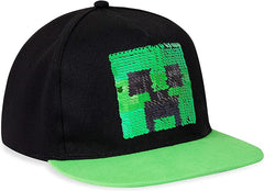 Minecraft Baseball Caps for Boys, Kids Trucker Hat with Creeper and TNT, One Size Baseball Cap, Official Video Game Merchandise for Childrens, Gifts for Gamers (Multicoloured) - British D'sire