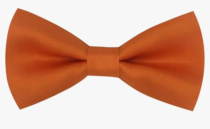 Mini Mart Online Limited Boys Kids Plain Basic Back Dickie Bow Tie - Kids Ties - British D'sire