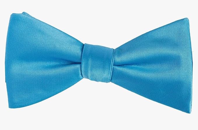 Mini Mart Online Limited Boys Kids Plain Basic Back Dickie Bow Tie - Kids Ties - British D'sire