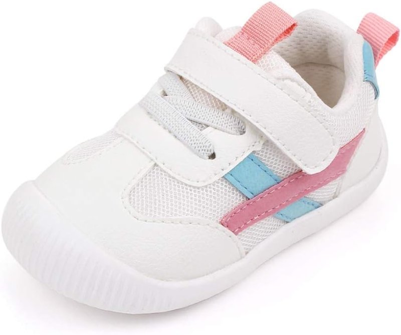 MK MATT KEELY Baby Boys Girls First Walking Shoes Toddler Anti - Slip Soft PU Leather Prewalker Sneakers - British D'sire