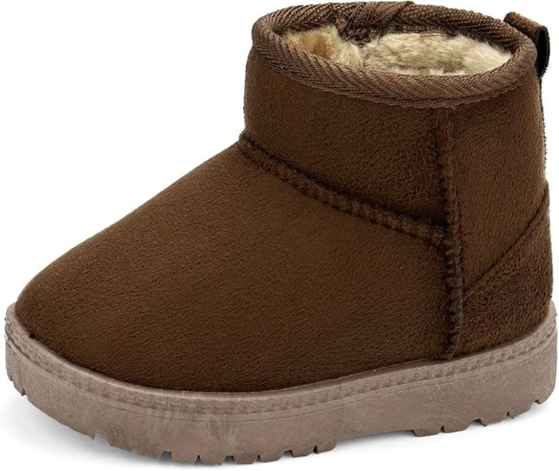 MK MATT KEELY Baby Winter Booties for Toddlers Kids Boy Girl Warm Snow Boots Plush Shoes with Soft Rubber Sole - Kids shoes - British D'sire