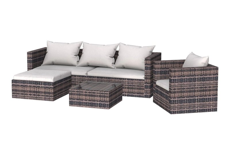 Modular Corner Rattan Sofa - British D'sire