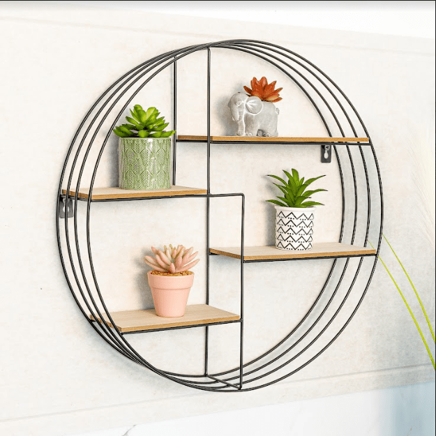 Multi - Section Round Wall Shelf - CHELF - Shelves - British D'sire