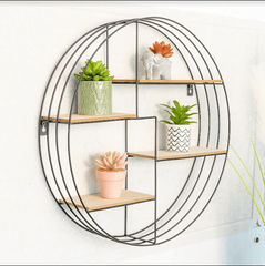 Multi - Section Round Wall Shelf - CHELF - Shelves - British D'sire