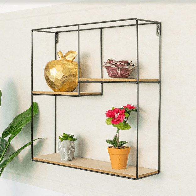 Multi - Section Square Wall Shelf - CHELF - Shelves - British D'sire