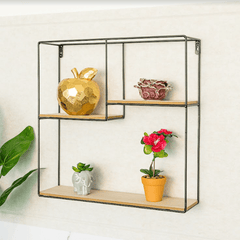 Multi - Section Square Wall Shelf - CHELF - Shelves - British D'sire