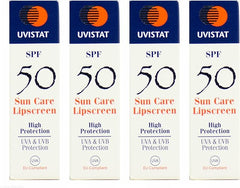 Multibuy 4x UVISTAT SPF 50 Sun Care Lipscreen - 5g - British D'sire